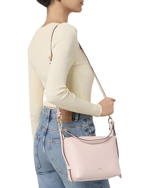 TONIE Bolso peque&ntilde;o de piel con correa para el hombro rosa polvoriento - Bolsos Mujer