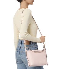 FURLA TONIE Bolso peque&ntilde;o de piel con correa para el hombro rosa polvoriento - Bolsos Mujer - 2