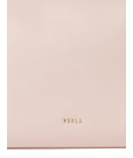 FURLA TONIE Bolso peque&ntilde;o de piel con correa para el hombro rosa polvoriento - Bolsos Mujer - 4