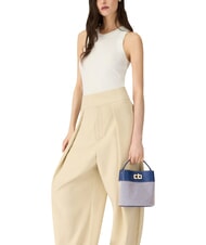 FURLA AMELIA Mini bolso tipo cubo, de mano tonos &iacute;ndigo - Bolsos Mujer - 2