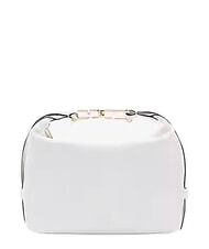 FURLA TONIE Bolso peque&ntilde;o de piel con correa para el hombro talco - Bolsos Mujer - 3