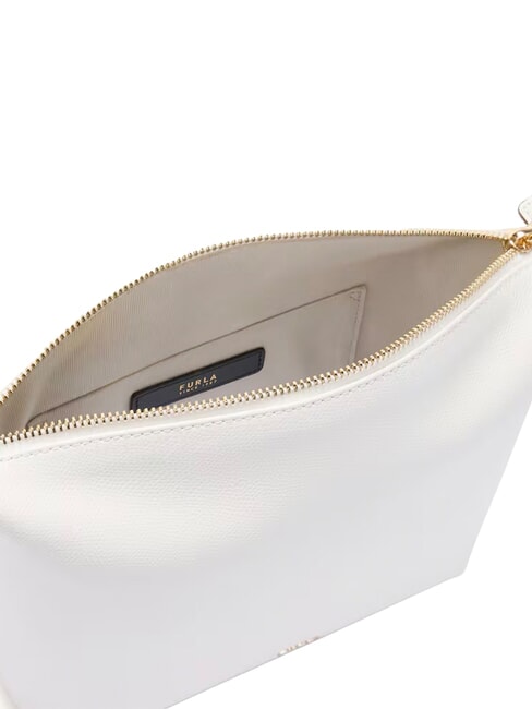 TONIE Bolso peque&ntilde;o de piel con correa para el hombro talco - Bolsos Mujer