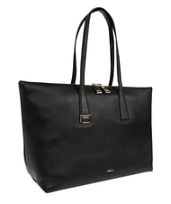 FURLA OLIVIA Bolso de hombro de piel para compras negro - Bolsos Mujer - 4