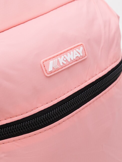 LAON Mochila peque&ntilde;a de nailon geranio rosa - Mochilas Escuela & Tiempo Libre