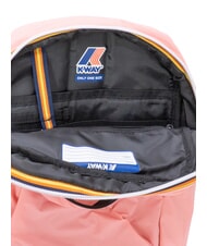 KWAY LAON Mochila peque&ntilde;a de nailon geranio rosa - Mochilas Escuela & Tiempo Libre - 5