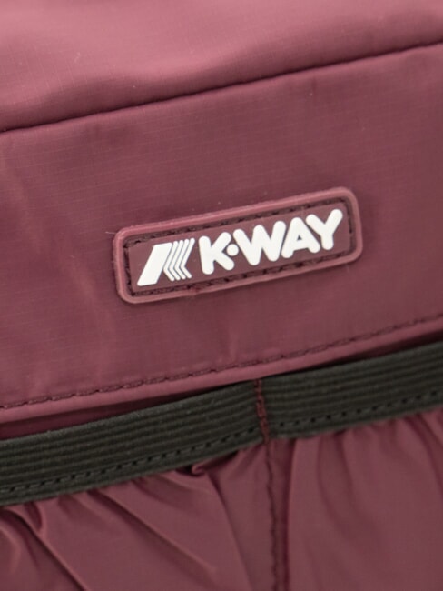 ALBAS Neceser de doble cremallera con bolsillos. vino malva violeta - Neceser