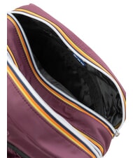 KWAY ALBAS Neceser de doble cremallera con bolsillos. vino malva violeta - Neceser - 5