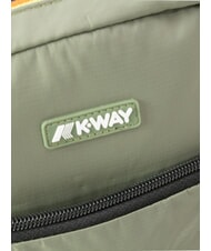 KWAY ERLOY Bolsa de nailon con bolsillo liquen verde - Bandoleras Hombre - 3