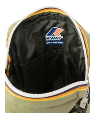 KWAY ERLOY Bolsa de nailon con bolsillo liquen verde - Bandoleras Hombre - 5