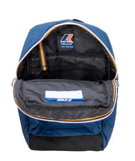KWAY LAON Mochila peque&ntilde;a de nailon insignia azul - Mochilas Escuela & Tiempo Libre - 5