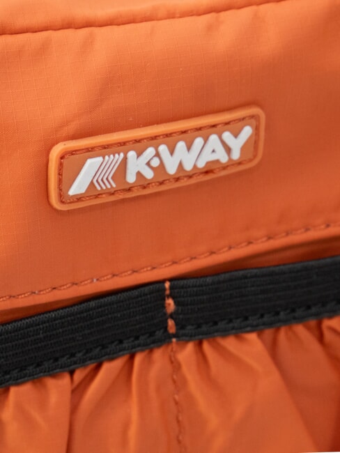 ALBAS Neceser de doble cremallera con bolsillos. naranja parduzco - Neceser