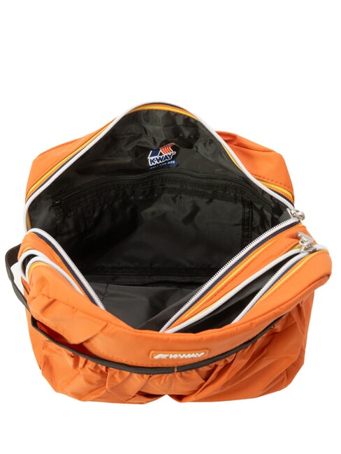 ALBAS Neceser de doble cremallera con bolsillos. naranja parduzco - Neceser