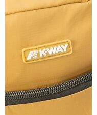 KWAY ERLOY Bolsa de nailon con bolsillo bistre marr&oacute;n - Bandoleras Hombre - 3