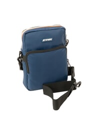KWAY ERLOY Bolsa de nailon con bolsillo insignia azul - Bandoleras Hombre - 2