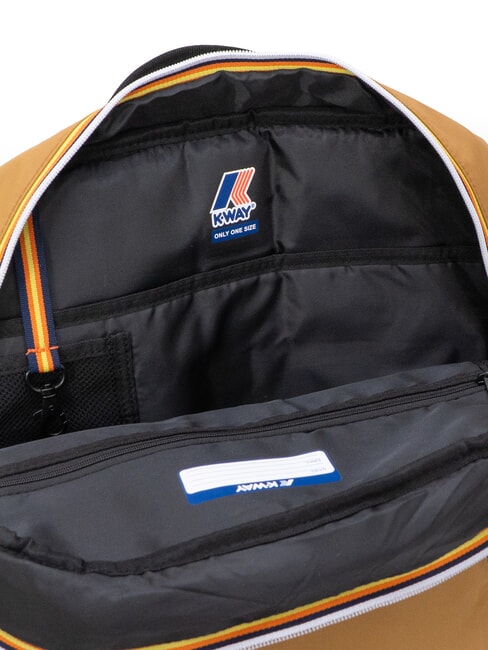 GIZY Mochila de nailon para port&aacute;til de 15" bistre marr&oacute;n - Mochilas para port&aacute;til