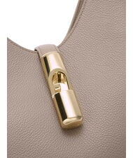FURLA GOCCIA Bolso de hombro de piel lino - Bolsos Mujer - 4