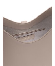 FURLA GOCCIA Bolso de hombro de piel lino - Bolsos Mujer - 6