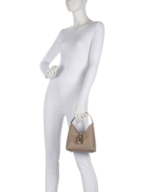 IRIDE Minibolso de hombro, de piel. gris - Bolsos Mujer