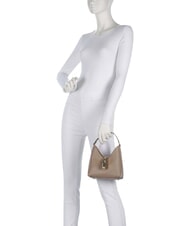 FURLA IRIDE Minibolso de hombro, de piel. gris - Bolsos Mujer - 5