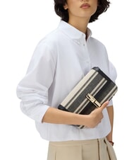 FURLA IRIDE Bolso de hombro de piel tonos &iacute;ndigo - Bolsos Mujer - 2