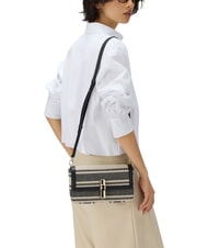 FURLA IRIDE Bolso de hombro de piel tonos &iacute;ndigo - Bolsos Mujer - 3