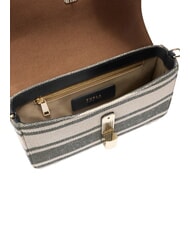 FURLA IRIDE Bolso de hombro de piel tonos &iacute;ndigo - Bolsos Mujer - 6