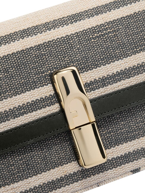 IRIDE Bolso de hombro de piel tonos &iacute;ndigo - Bolsos Mujer