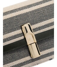 FURLA IRIDE Bolso de hombro de piel tonos &iacute;ndigo - Bolsos Mujer - 7