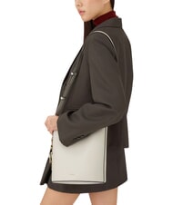 FURLA ROXIE Bolso de hombro de piel CREMA - Bolsos Mujer - 3