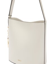 FURLA ROXIE Bolso de hombro de piel CREMA - Bolsos Mujer - 5