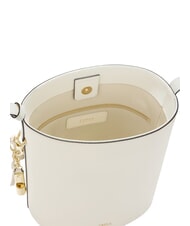 FURLA ROXIE Bolso de hombro de piel CREMA - Bolsos Mujer - 6