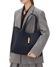 FURLA GOCCIA Bolso de hombro, piel azul tinta - Bolsos Mujer - 5