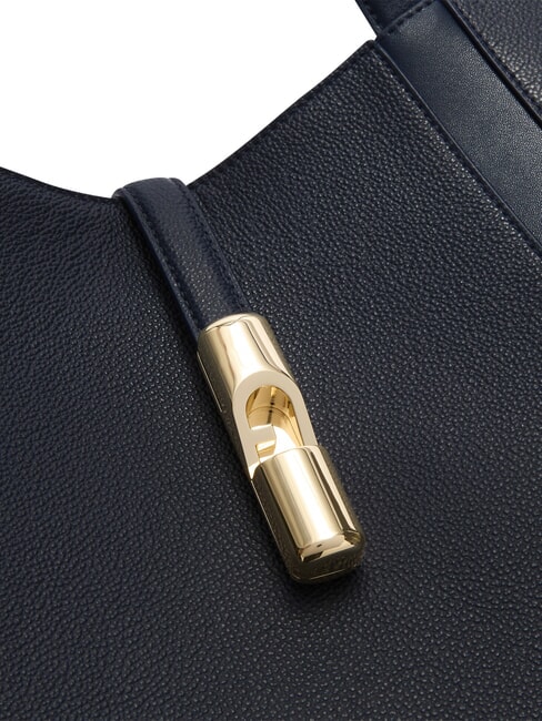 GOCCIA Bolso de hombro, piel azul tinta - Bolsos Mujer