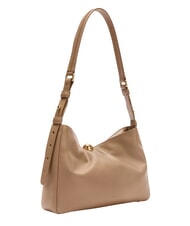FURLA SFERA SOFT  Bolso bandolera de piel caramelo - Bolsos Mujer - 4