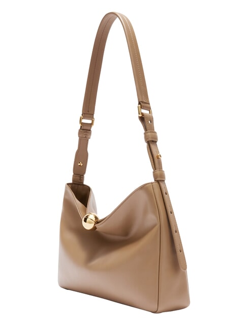 SFERA SOFT  Bolso bandolera de piel caramelo - Bolsos Mujer