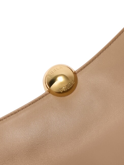 SFERA SOFT  Bolso bandolera de piel caramelo - Bolsos Mujer