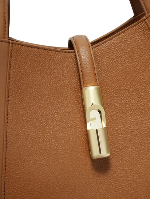 GOCCIA Bolso de hombro, piel brandy - Bolsos Mujer