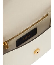 FURLA MOONLIGHT Mini bolso de hombro CREMA - Bolsos Mujer - 7