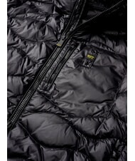 BLAUER WAVE Chaqueta corta acolchada de plumas con capucha. negro - Chaquetas de plumas para hombre - 6