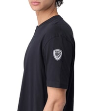 BLAUER HANSON Camiseta de algod&oacute;n de manga corta negro - camiseta - 3