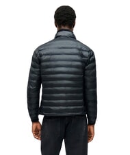 BLAUER SEWALL Chaqueta corta acolchada de plum&oacute;n, cuello alto negro/gris 995 - Chaquetas de plumas para hombre - 2