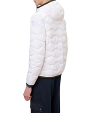 BLAUER WAVE Chaqueta corta acolchada de plumas con capucha. - Chaquetas de plumas para hombre