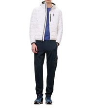 BLAUER WAVE Chaqueta corta acolchada de plumas con capucha. blanco &oacute;ptico - Chaquetas de plumas para hombre - 3