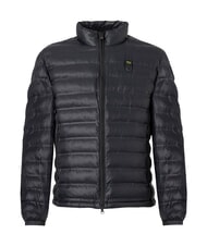 BLAUER SEWALL Chaqueta corta acolchada de plum&oacute;n, cuello alto negro/gris 995 - Chaquetas de plumas para hombre - 5