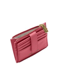 COCCINELLE METALLIC SOFT Cartera plana de piel con textura palo de rosa - Carteras Mujer - 3