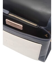 COCCINELLE CAMPIONARIO - DORIAN BICOLOR Bolso de hombro de piel multfriris - Bolsos Mujer - 4