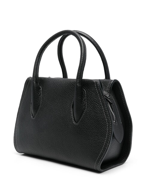LORD Bolso mediano de piel negro - Bolsos Mujer