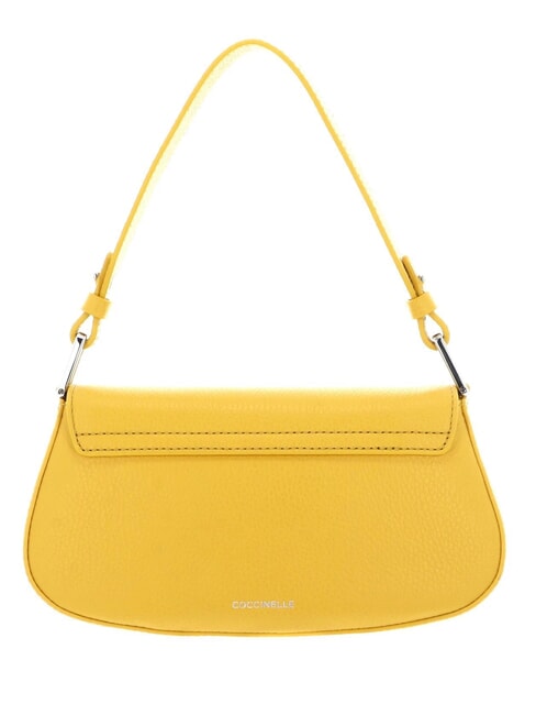 MYRTHA MAXI LOG Bolso bandolera de piel con bandolera soleado - Bolsos Mujer