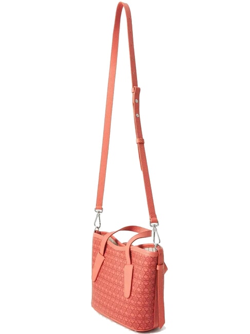 NEVER WITHOUT BAG COATED MONOGRAM Bolso de mano con correa para el hombro merlot - Bolsos Mujer