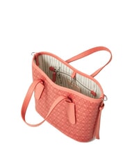 COCCINELLE NEVER WITHOUT BAG COATED MONOGRAM Bolso de mano con correa para el hombro merlot - Bolsos Mujer - 3